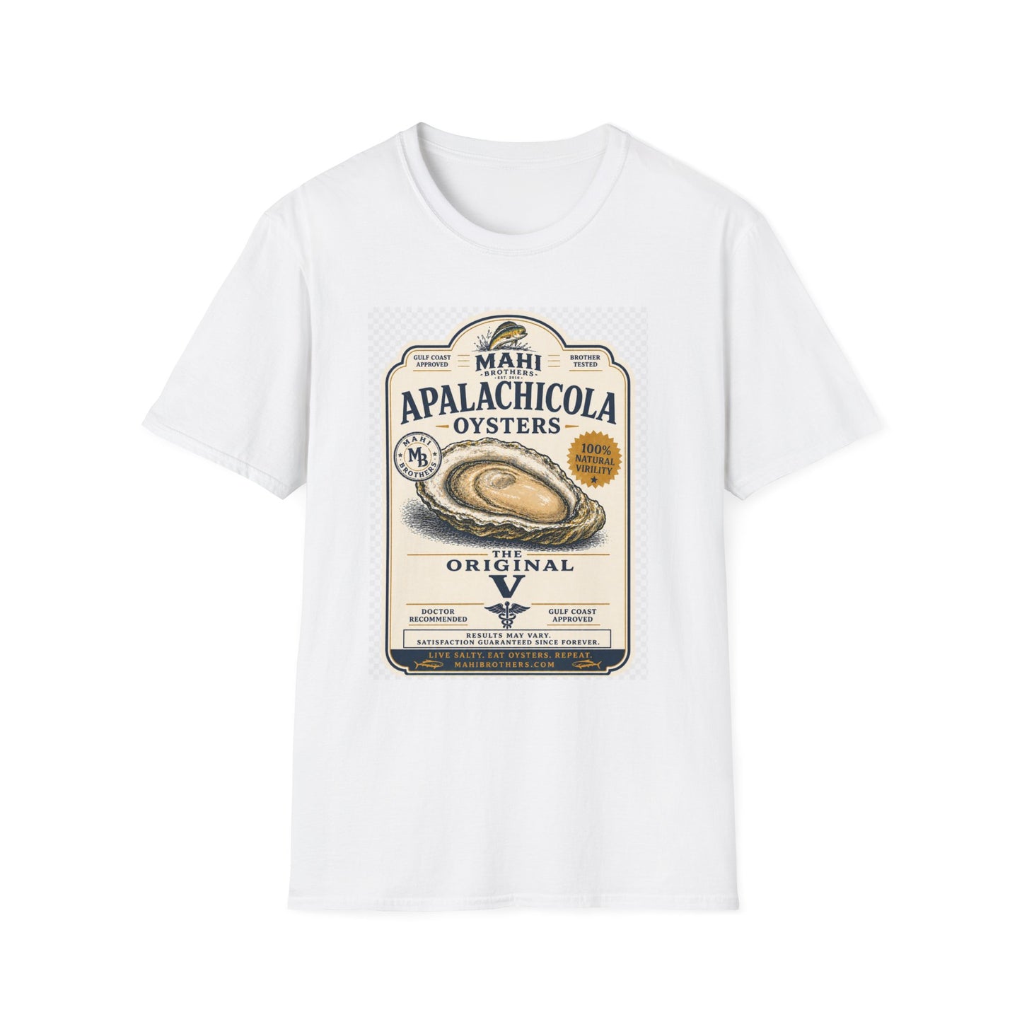 Apalachicola Oysters. The Original Remedy.
